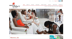 Desktop Screenshot of marienoellespa.com